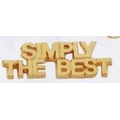 Stock Simply the Best Lapel Pin - Price Group A